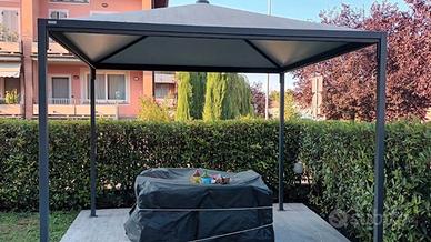 Gazebo 3X3 acciaio zincato