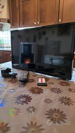 televisore telesystem 12v (24pollici)+camcard