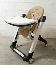 Seggiolone Peg Perego Siesta Follow Me - Beige/Eco