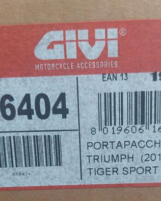 PORTAVALIGIE GIVI TRIUMPH TIGER 1050 DAL 2013