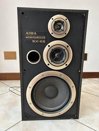 Coppia di casse Aiwa 80w