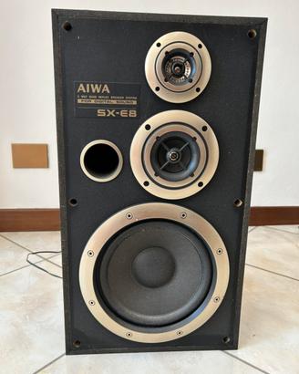 Coppia di casse Aiwa 80w