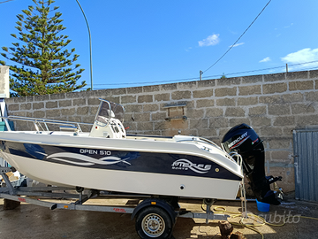 Barca Pieffe open 510 e Mercury 40 Pro anno 2022