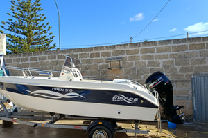 Barca Pieffe open 510 e Mercury 40 Pro anno 2022