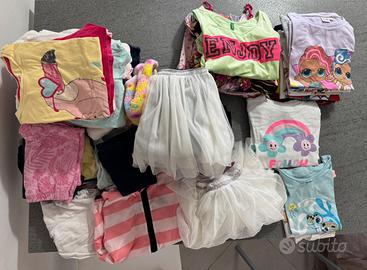 Set abbigliamento 7/8 anni bambina