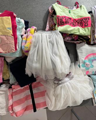Set abbigliamento 7/8 anni bambina