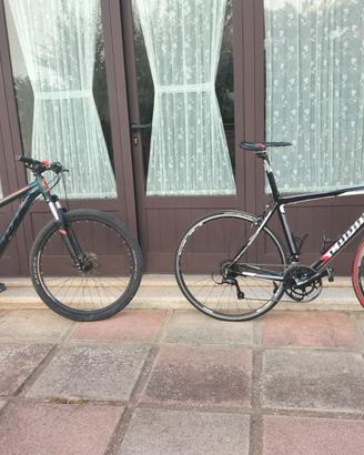 Scapin strada +Scot MTB casco Briko + pedali