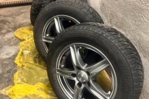 Cerchi più ruote invernali