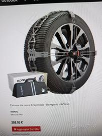 Catene neve per Jeep Renegade