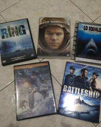 Lotto DVD Battleship, Pacific Rim, The Martian