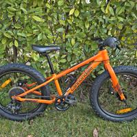 MTB Cannondale 20" alluminio Freni a disco 10 Kg