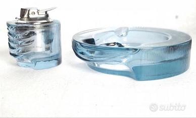 Posacenere e accendino Design anni Settanta