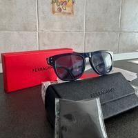 Occhiali da sole Ferragamo blu