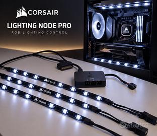 Corsair Lighting Node PRO + 4 Strisce LED RGB