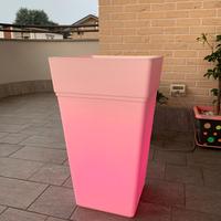 Vaso luminoso Teraplast Stalk 65 linea luce