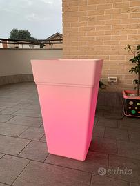 Vaso luminoso Teraplast Stalk 65 linea luce