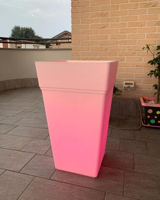 Vaso luminoso Teraplast Stalk 65 linea luce