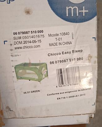 Lettino da viaggio Easy Sleep Chicco