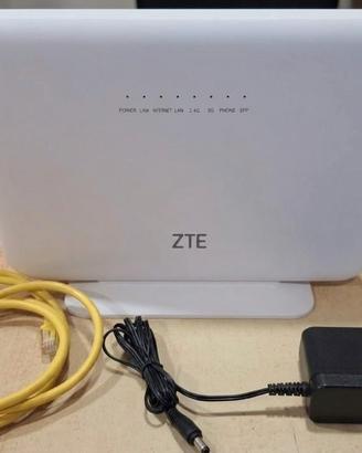 ZTE ZXHN H6745 – Router FTTH 2.5G e Wi-Fi 7
