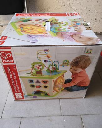 Hape country critters play cube