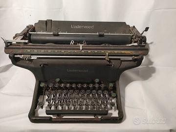 MACCHINA DA SCRIVERE VINTAGE UNDERWOOD ANNI 40