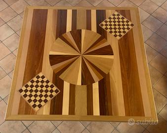 TAVOLO QUADRATO CM 160X160 LEGNI SPECIALI