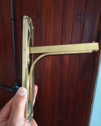 Reggi mensole in ottone 