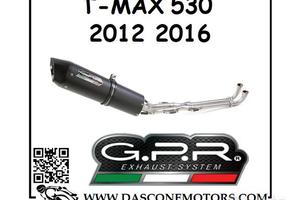 Scarico tmax 530 2012 2016 gpr nuovo