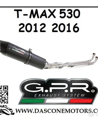 Scarico tmax 530 2012 2016 gpr nuovo