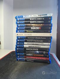 Lotto Giochi PlayStation 4 - Prezzi in desc