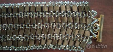 Bracciale di bigiotteria artigianale