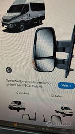 specchio retrovisore esterno sx Daily dal 2025
