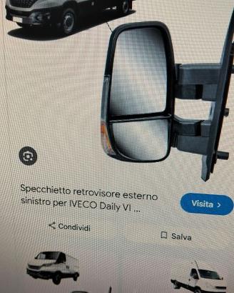 specchio retrovisore esterno sx Daily dal 2025