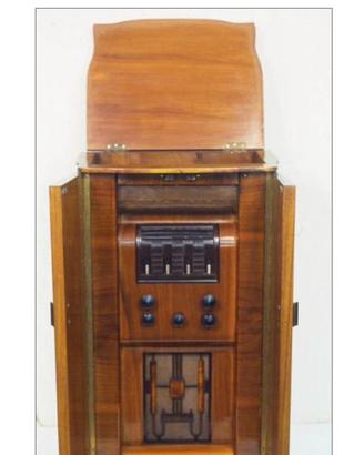 Mobile legno pregiato radica RADIOMARELLI 1928