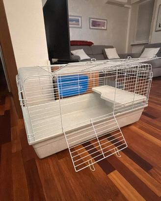 Gabbia Coniglio indoor con Accessori