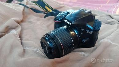 fotocamera Nikon D3400 + obiettivo 18-55  VR