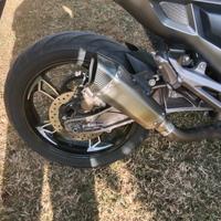 scarico per Zontes g1 125cc sportivo in acciaio on