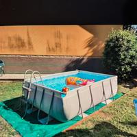 Piscina bestway 2.82x1.96 h84 con scaletta