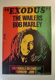 poster misura cm 50x70 con soggetto bob marley 