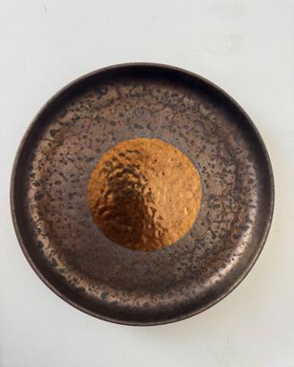 Lotto 30 Piatti Piani Design Effetto Bronzo Ossida