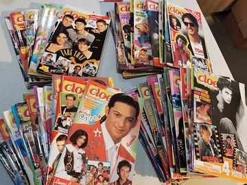 riviste Vintage Cioé 92 93 94 95 con poster