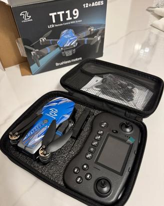 drone con fotocamera  con schermo lcd integrato