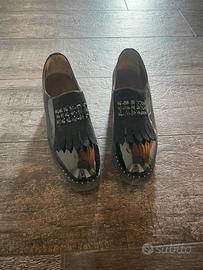 Scarpe con tacco basso, n 38