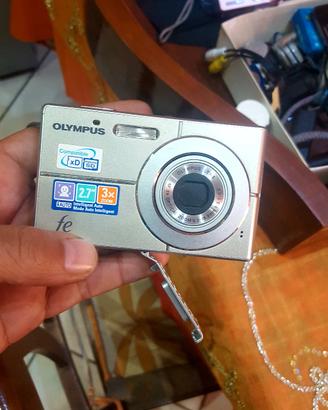  Olympus Fe 3000 silver digital vintage 