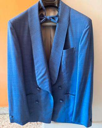 Giacca azzurra sartoriale + camicia