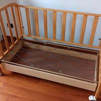 Lettino in legno Pali