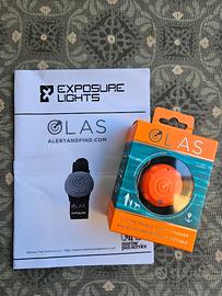 Gps wearable tracker OLAS - Exposure lights