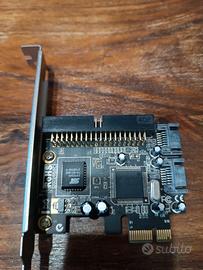 SCHEDA SDOPPIA PORTE SATA E IDE