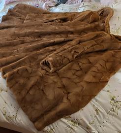 cappotto mantella visone