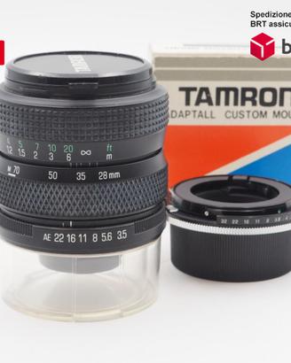 Tamron 28-70 F3.5-4.5 Macro + Adaptall per Pentax